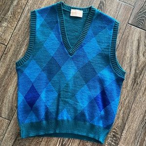 PENDLETON 100% virgin wool v-neck vest
